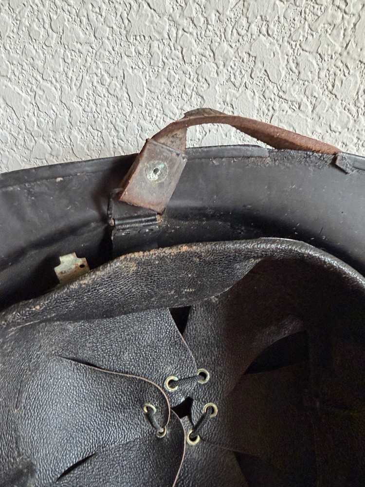 Belgian Civil Defence Adrian Fire Helmet Fire Brigade