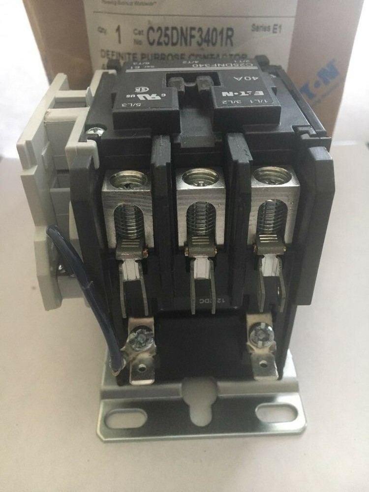 EATON DEFINITE PURPOSE CONTACTOR (#C25DNF3401R) (#C320KGD1)