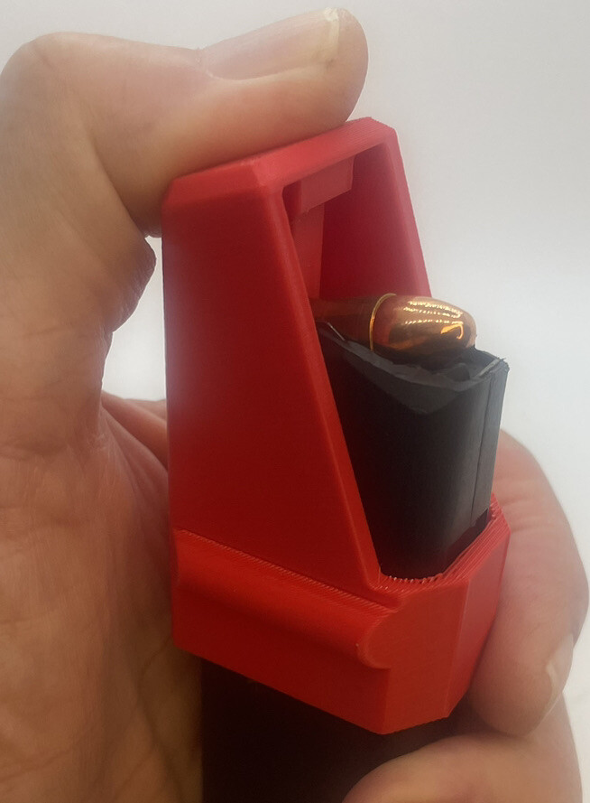 Glock 21, 41 Magazine Loader Speedloader by Esource, RED!