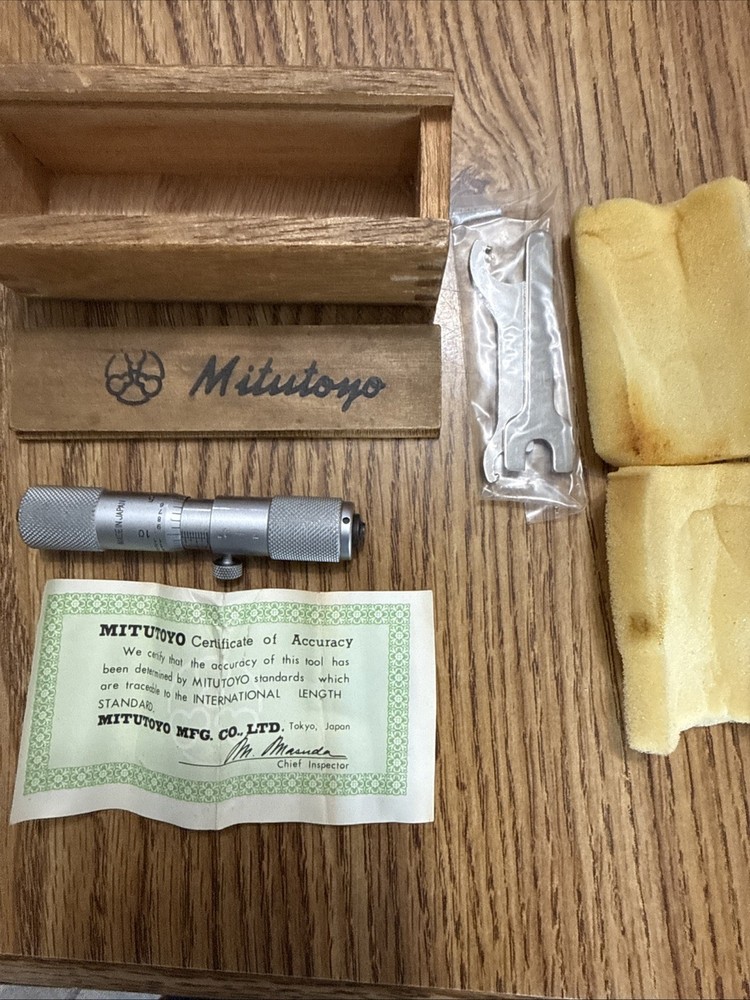 Mitutoyo Inside Micrometer 3-4"