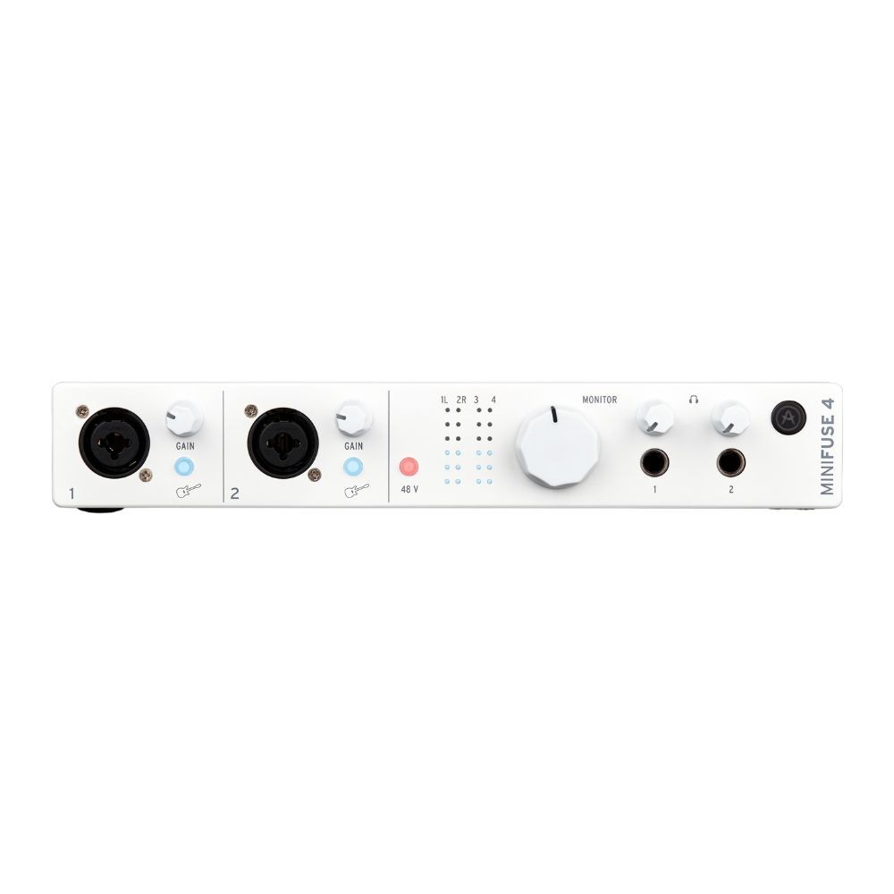 Arturia MiniFuse 4 USB-C Audio Interface - White