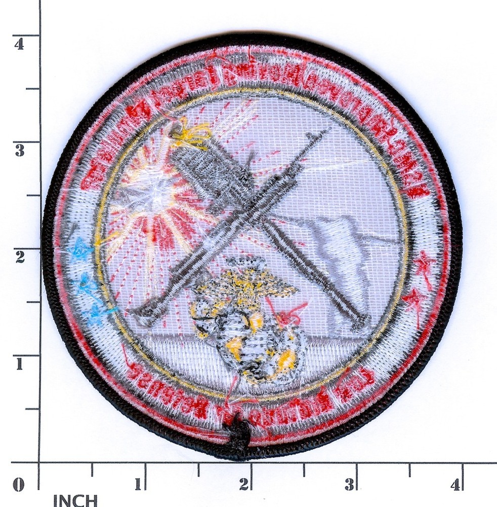 USMC Improved Moving Target Simulator PATCH Marines LAAD Stinger Missile ! IMTS
