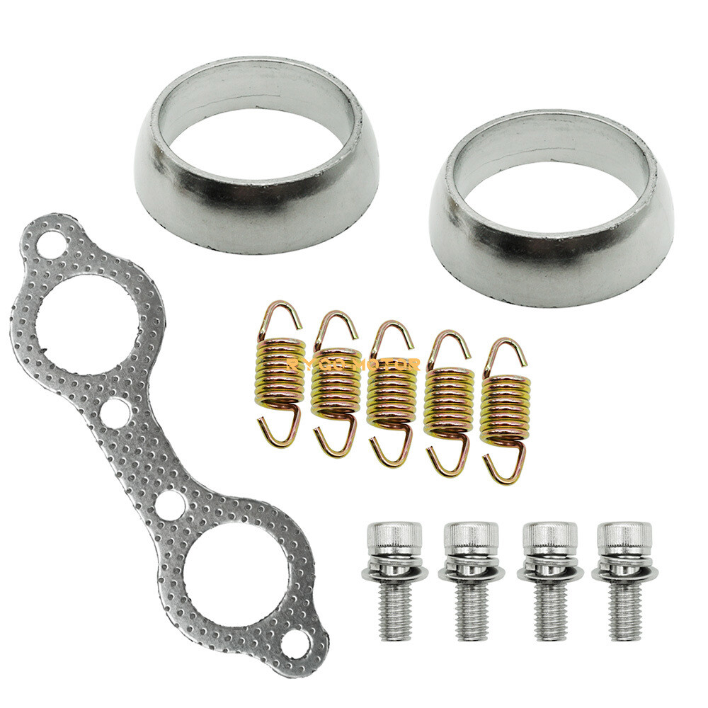 Exhaust Muffler Gasket Seal Spring Rebuild Kit for Polaris Sportsman 600 700 800