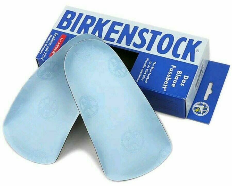 Birkenstock (All Sizes) Sport Blue Footbed Arch Support Insoles - Med Width