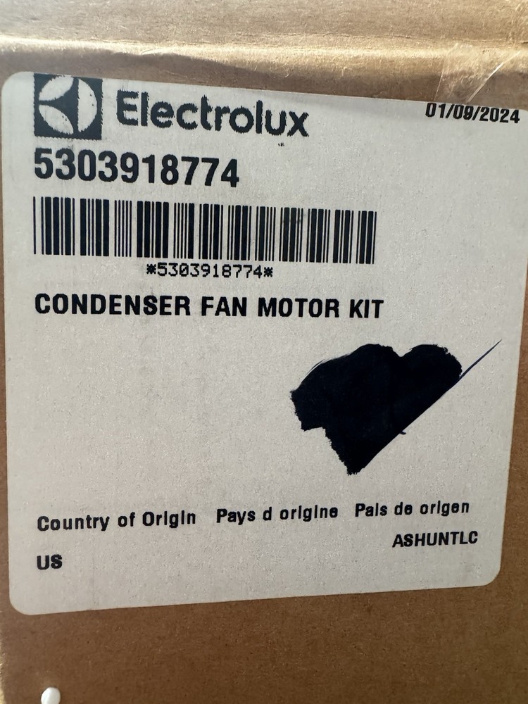 Electrolux Condenser Fan Motor Kit
