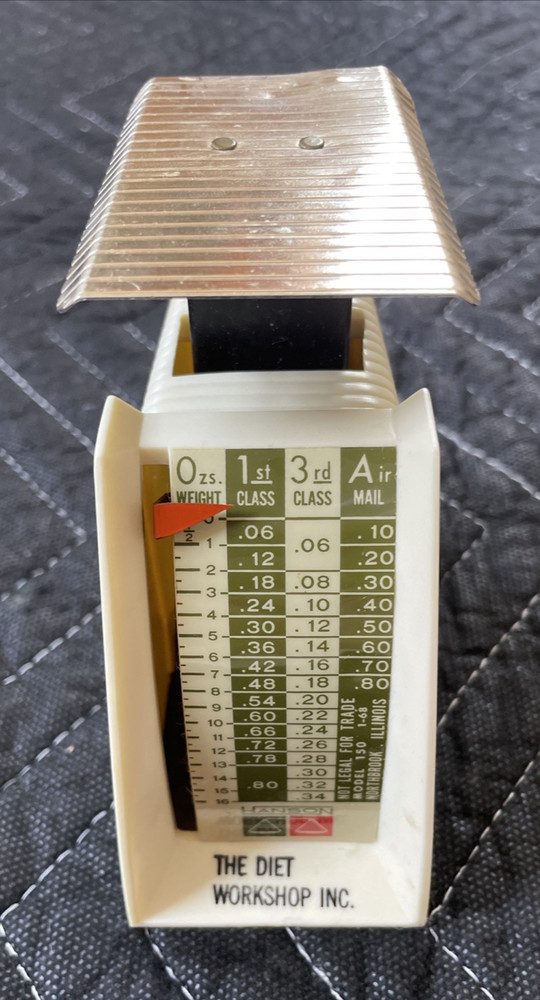 Hanson Postal Scale Model 155 Clean Shape Adjuster Works