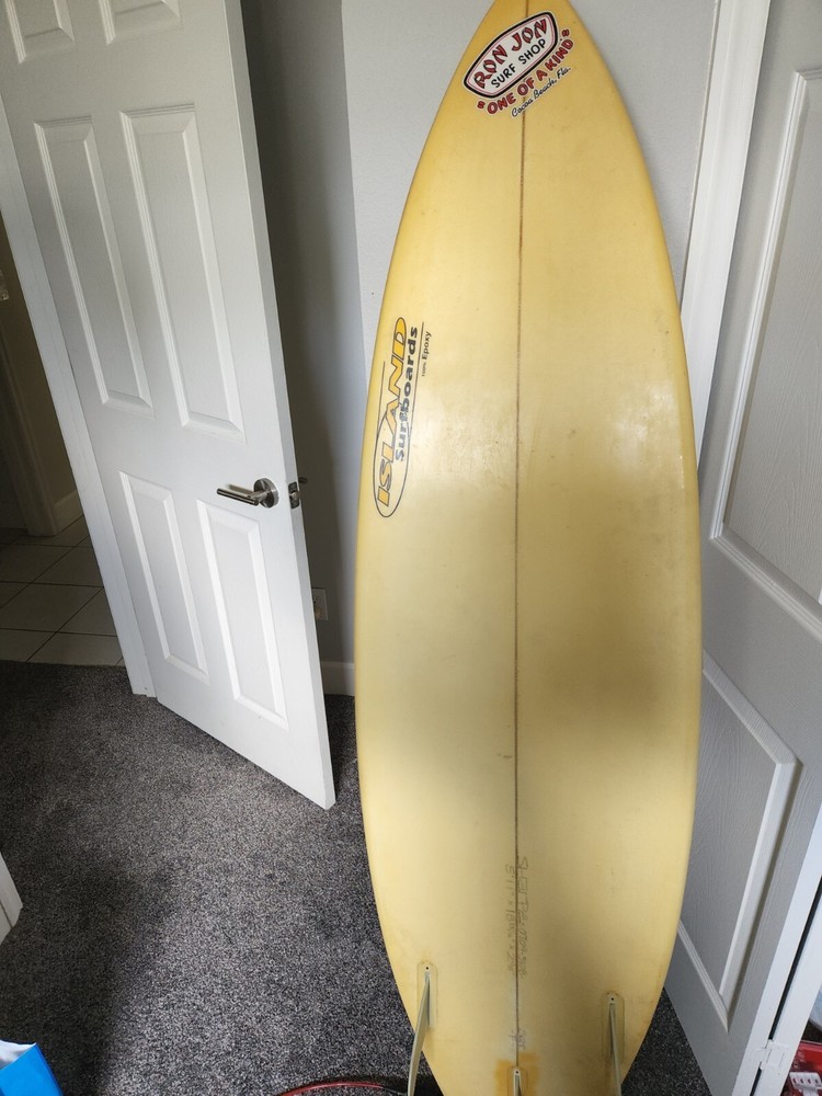 5'11 epoxy island surfboard
