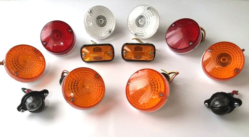 Complete Fits Suzuki LJ 80 TURN AND TAIL LIGHTS SET include 2 plate lights