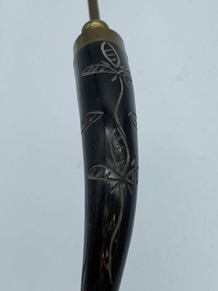 Brass Hinged Long Handled Candle Snuffer