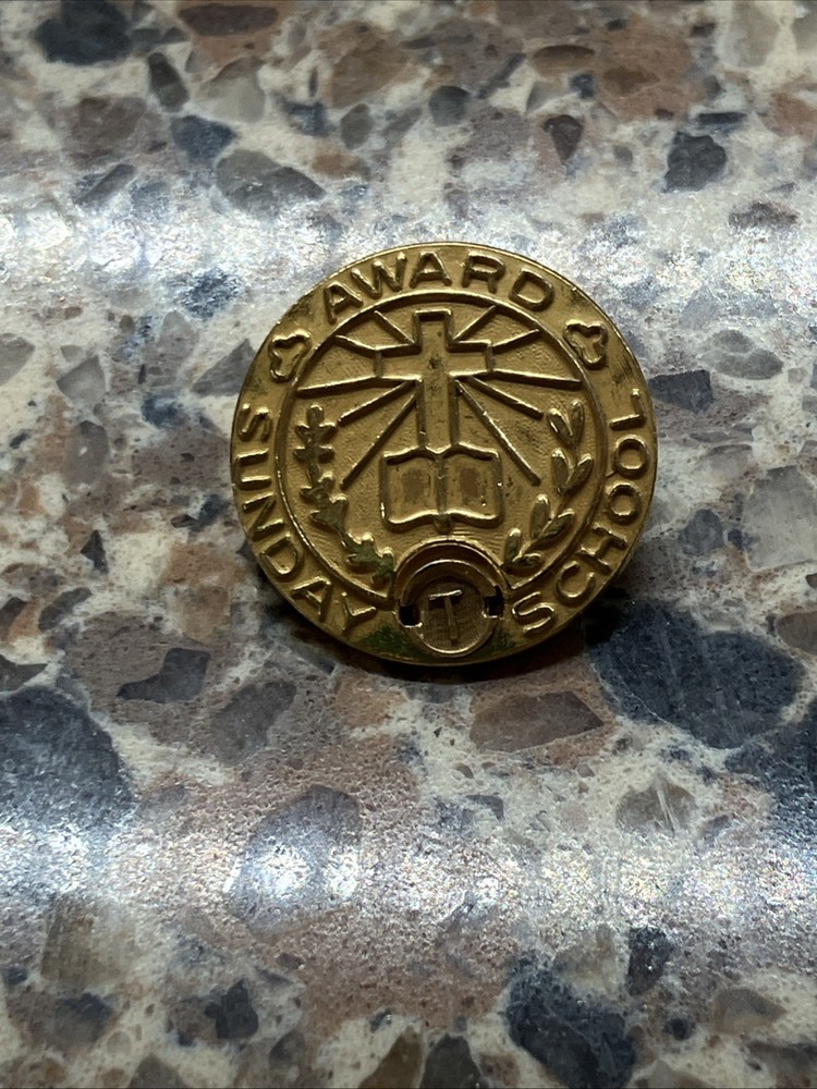 Sunday School Award Pin