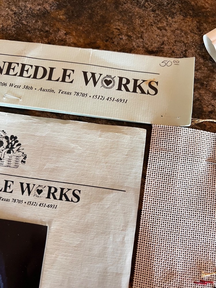 CUIRASSIER NUTCRACKER NEEDLEPOINT 10% Complete Instructions Side Notes Floss