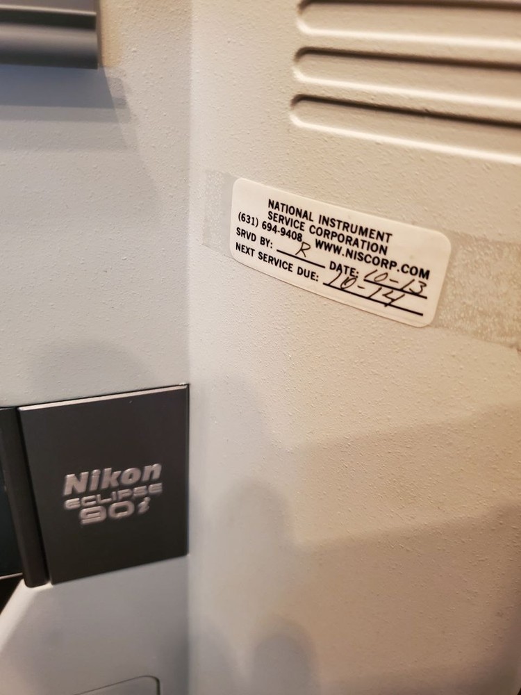 Nikon Eclipse 90i Fluorescence Microscope with Digital Imaging Head