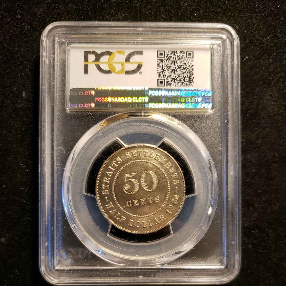 1921 Straits Settlements PCGS MS-64. (RHV-439)