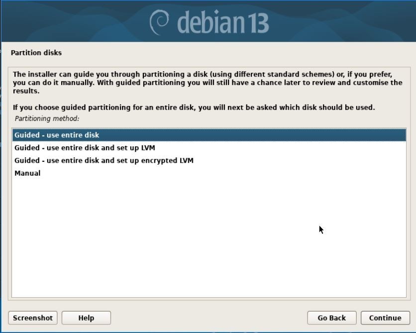 Debian 13 Bootable Live USB Installer UEFI/Legacy PC - SERVER - INTEL MAC