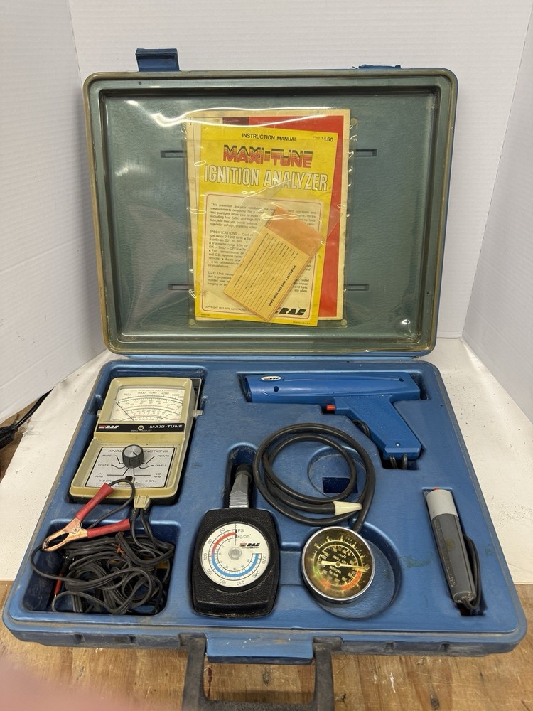 Maxi Tune Ignition Analyzer In Hard Case With Inserts And Accessories UNTESTED