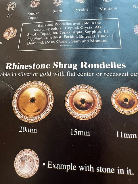 Rhinestone Shrag Rodelles