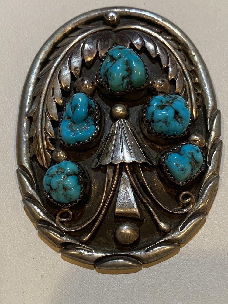 Large Sterling Indian Lariat