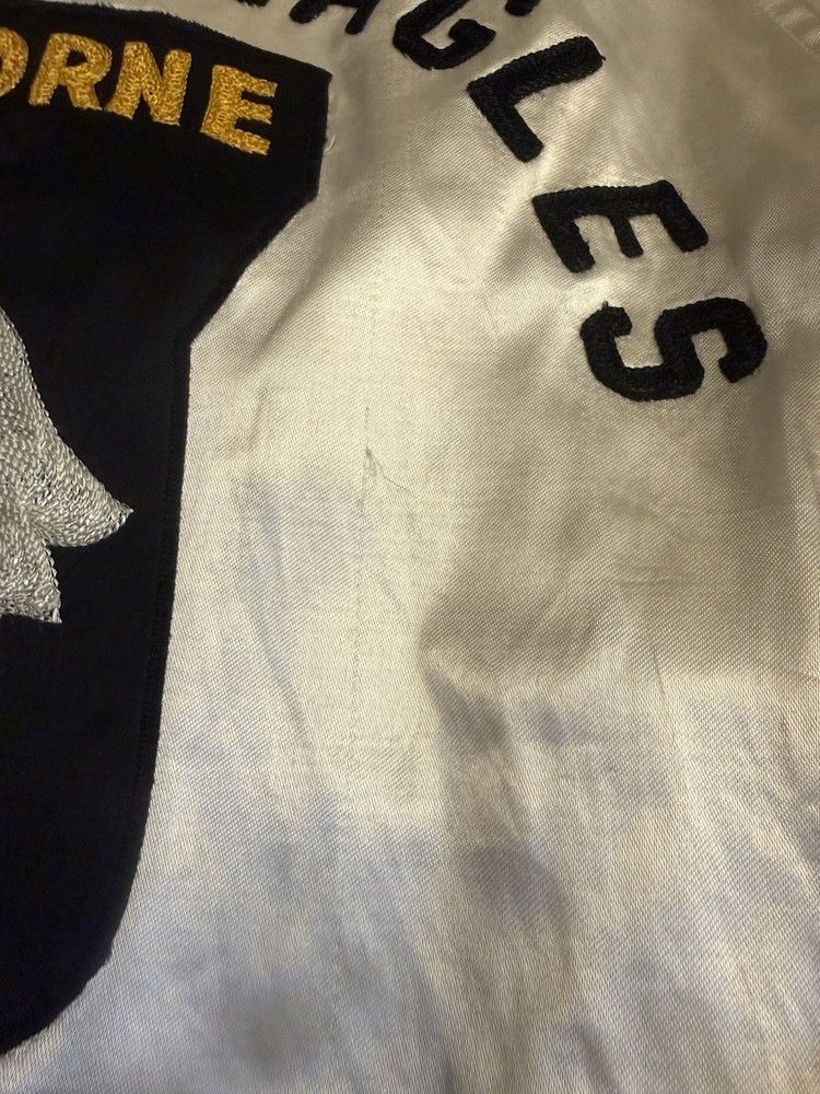 WWII Korean War Era US Army 101st Airborne Silk? Boxing Robe Id’d