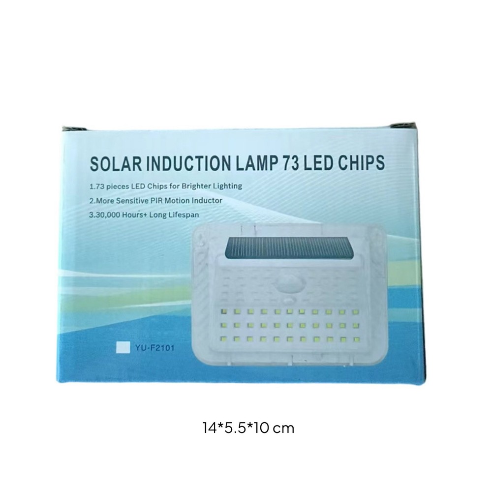 Solar Motion Sensor Light Automatic On/deactivated Outdoor Solar Wall Light