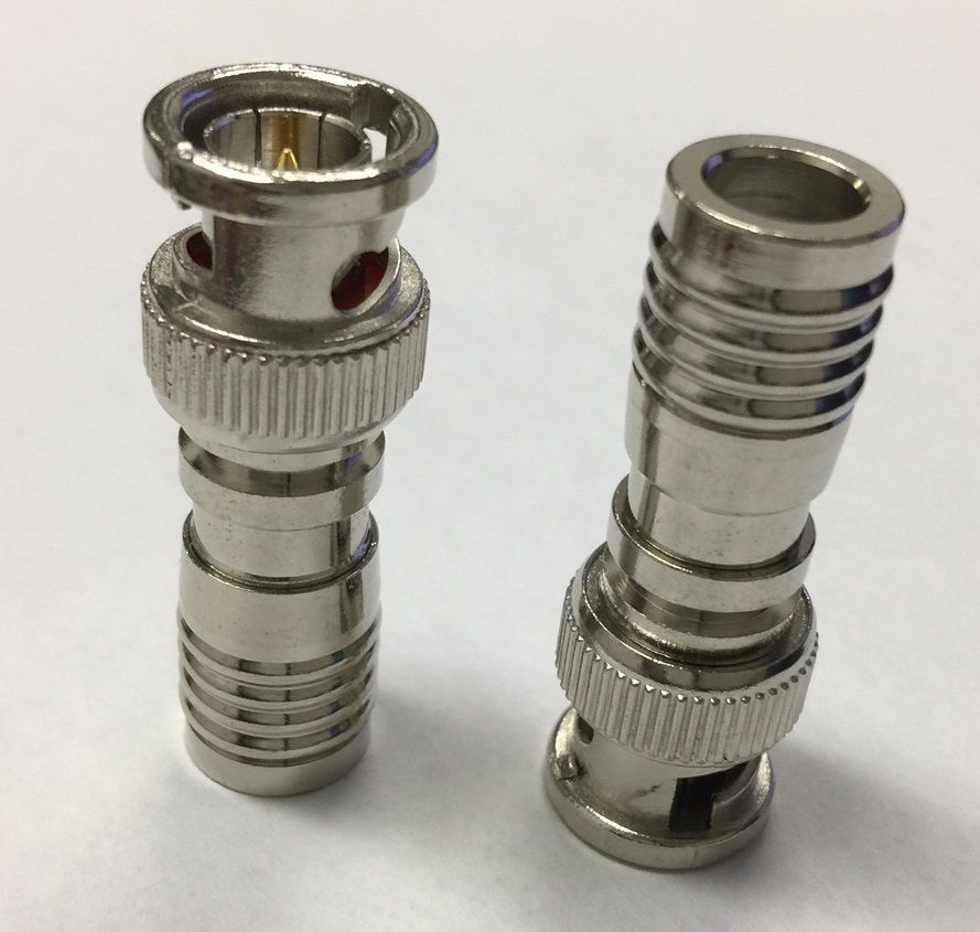 100pcsxRG59 BNC Compression Connectors