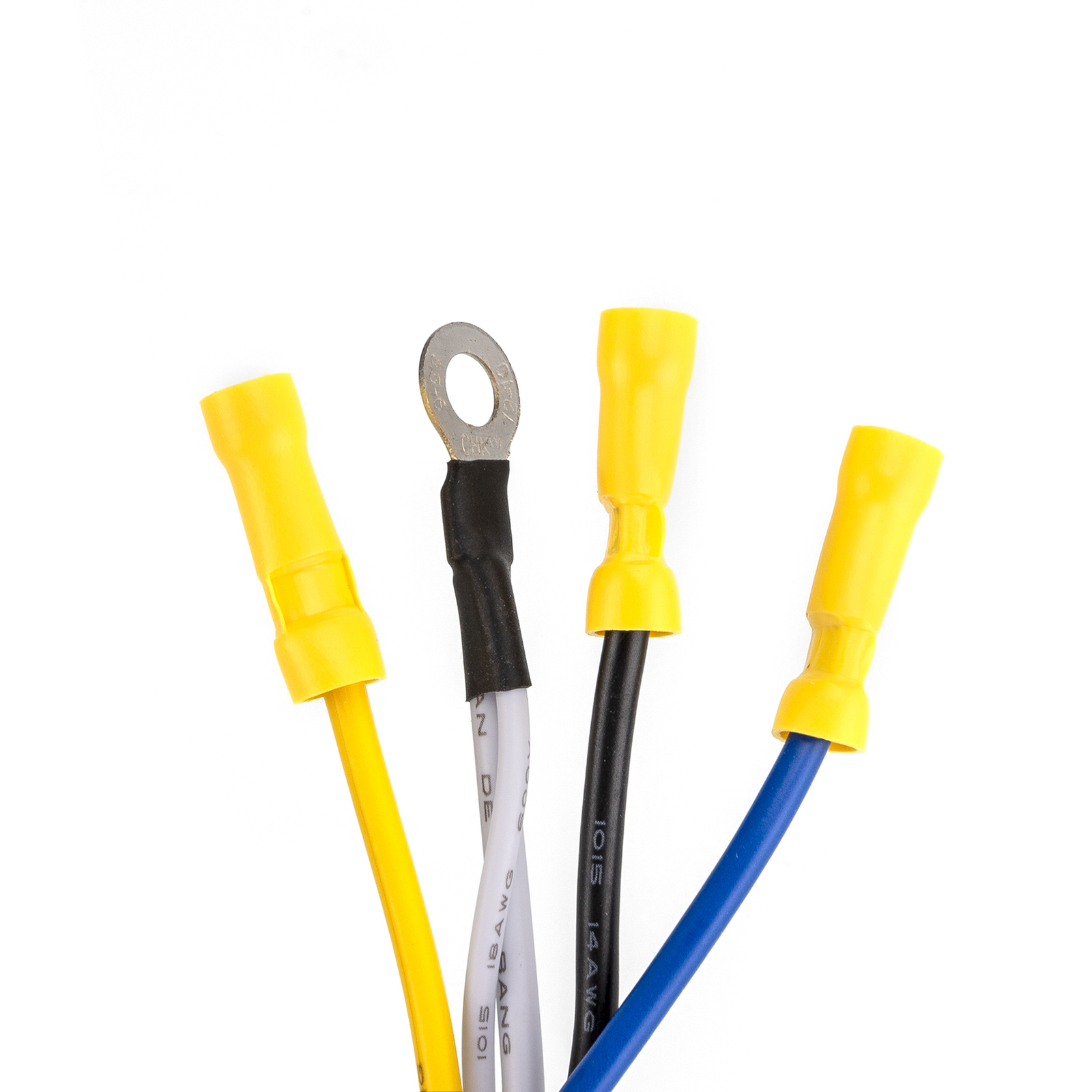 4-Way Flat to 7-Way RV Blade Trailer Wiring Adapter Connector Plug 7/4 Pin