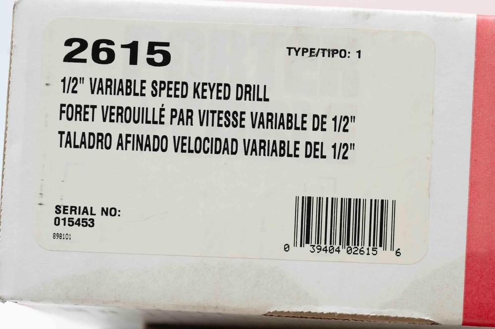 Porter Cable 2615 1/2" Drill, NEW Old Stock