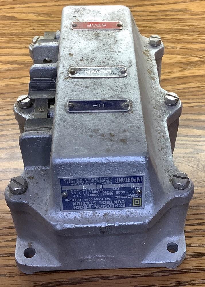 Square D GR311 Explosion Proof Control Station Class 9001 Ser A MB
