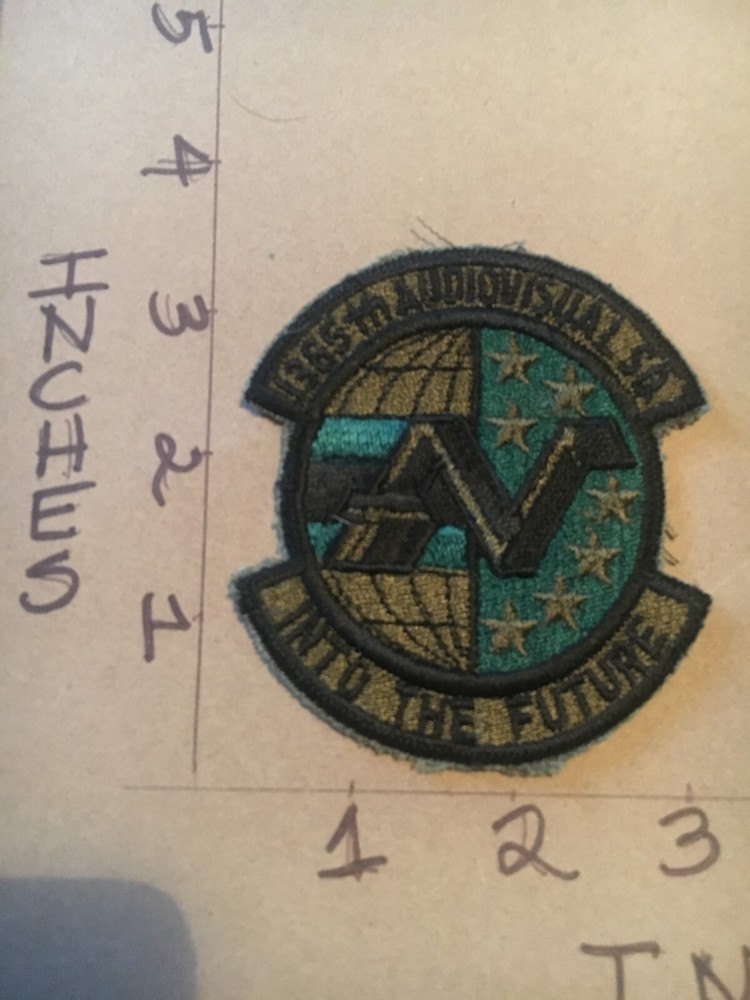 USAF 365th Audio Visual Squadron subdued patch 5/3/25