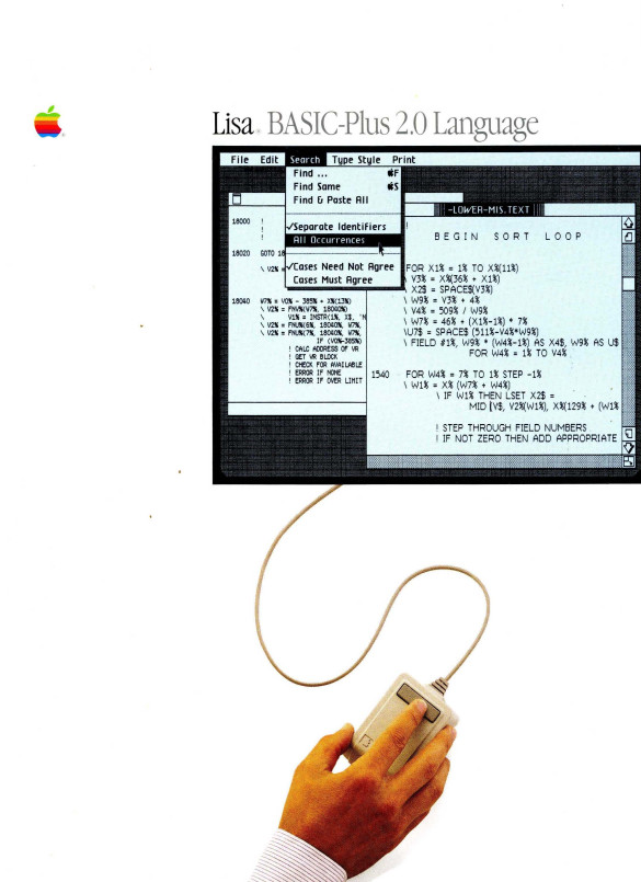 Apple Lisa BASIC-Plus 2.0 Language Jan 84 User's Guide PDF Copy 4G USB Stick