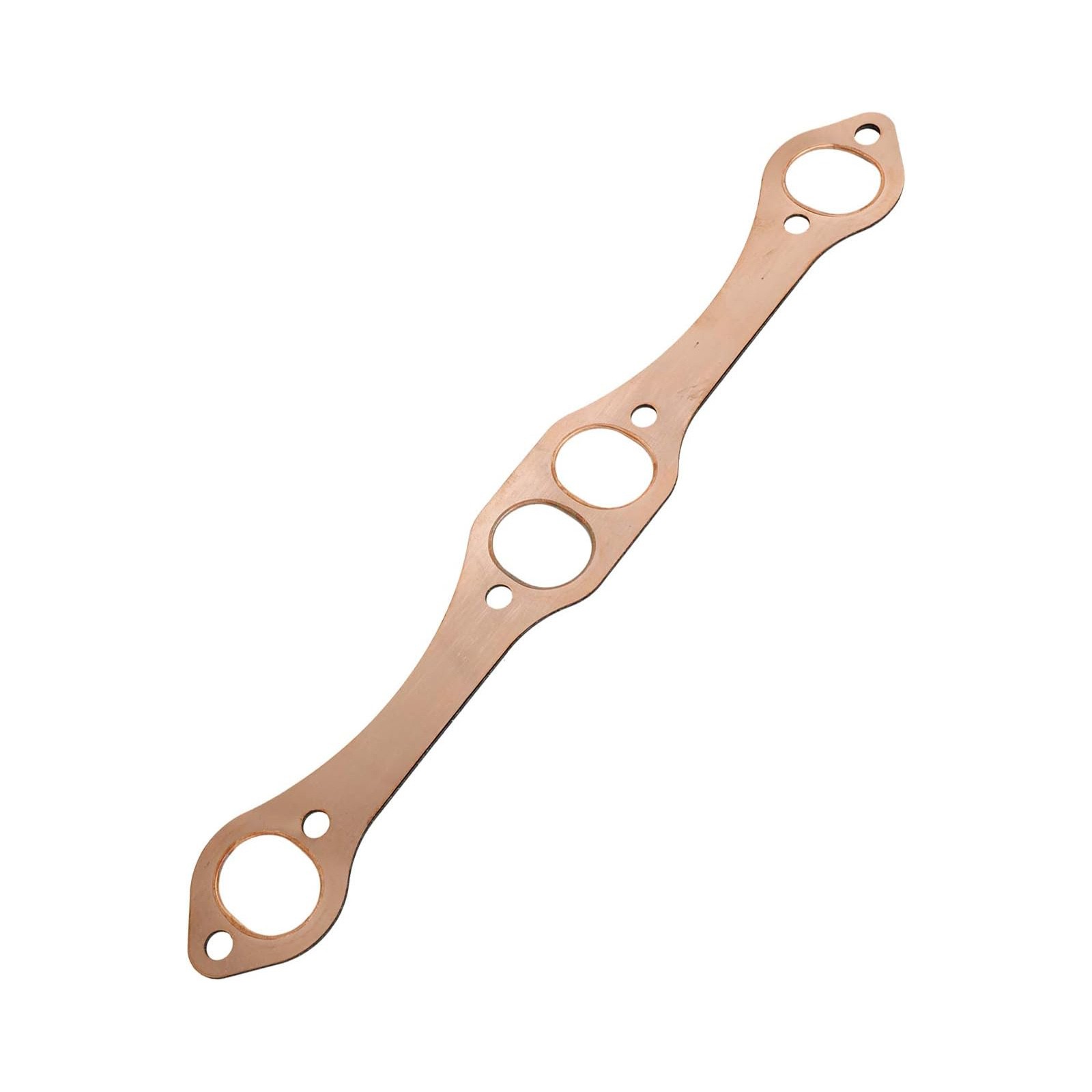 SBC Oval Port Copper Header Exhaust Gaskets For SB Chevy 327 305 350 Reusable