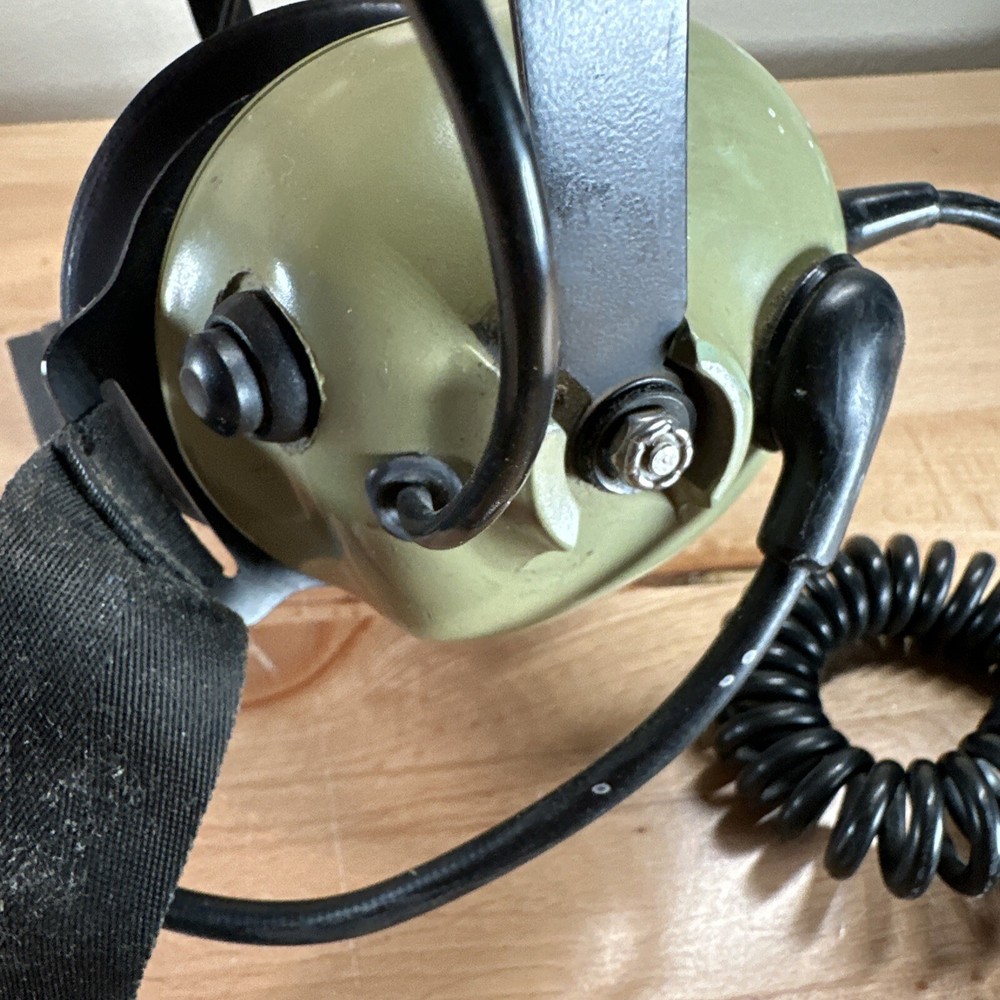 David Clark Aviation Headset Model H6240-51 Untested