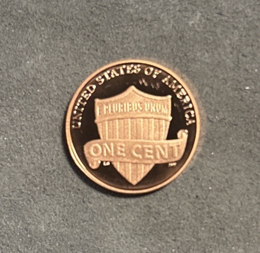 2022 S Lincoln Shield Cent PROOF from US proof mint set