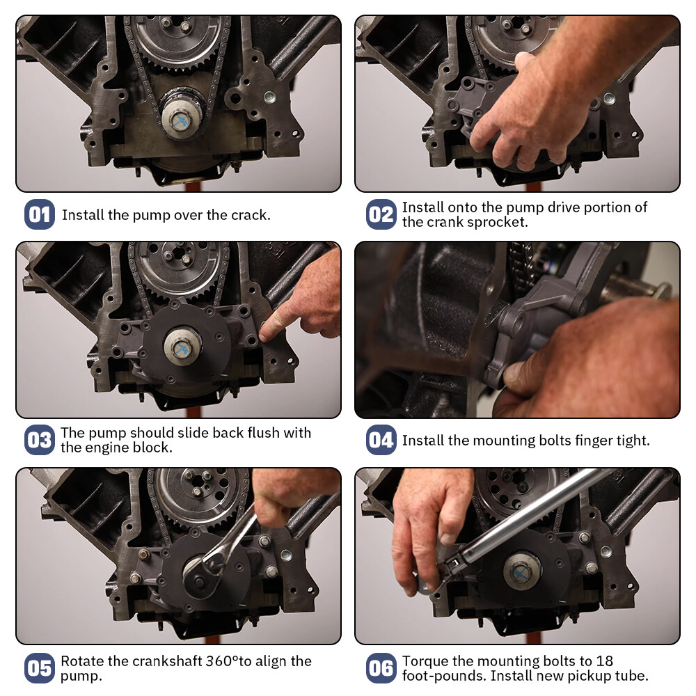 Melling M295HV High Volume Oil Pump For GM Chevrolet LS1 LS2 4.8L 5.3L 5.7L 6.0L