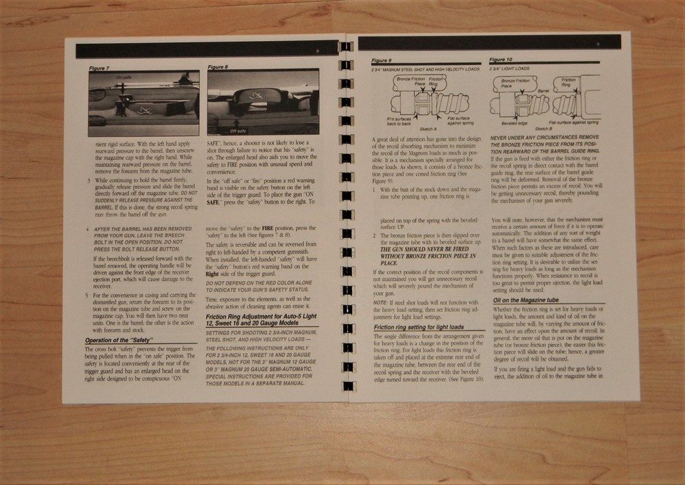 Browning Auto-5 Owners Manual - #B23