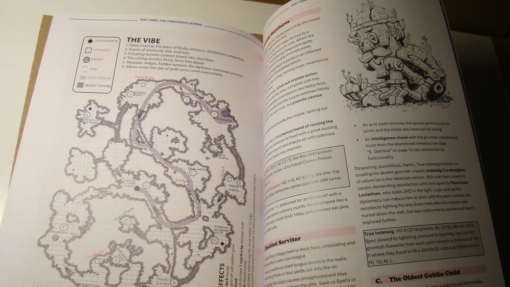 MODULE - THE CARNIVOROUS CAVERNS *NM/MT 9.8* DUNGEONS DRAGONS
