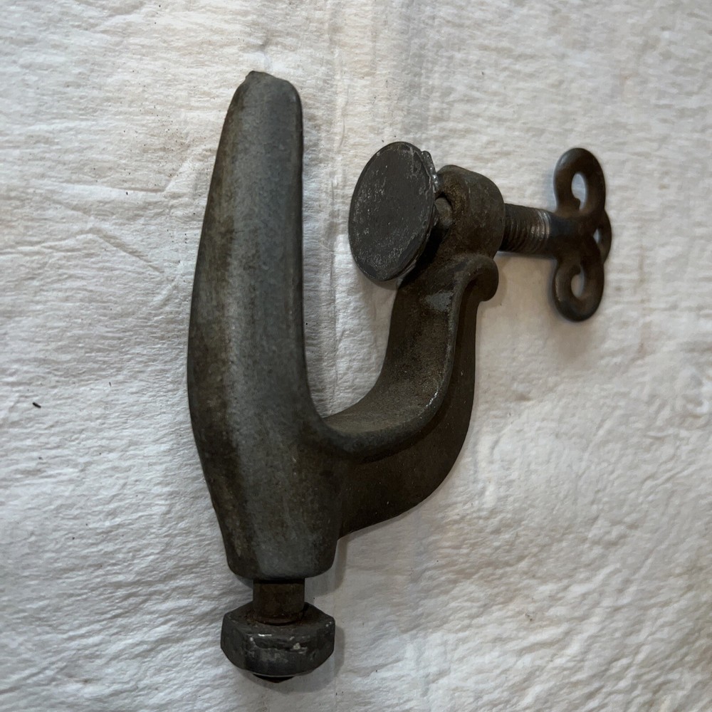 Vintage Table Bench Mount Clamp Bracket