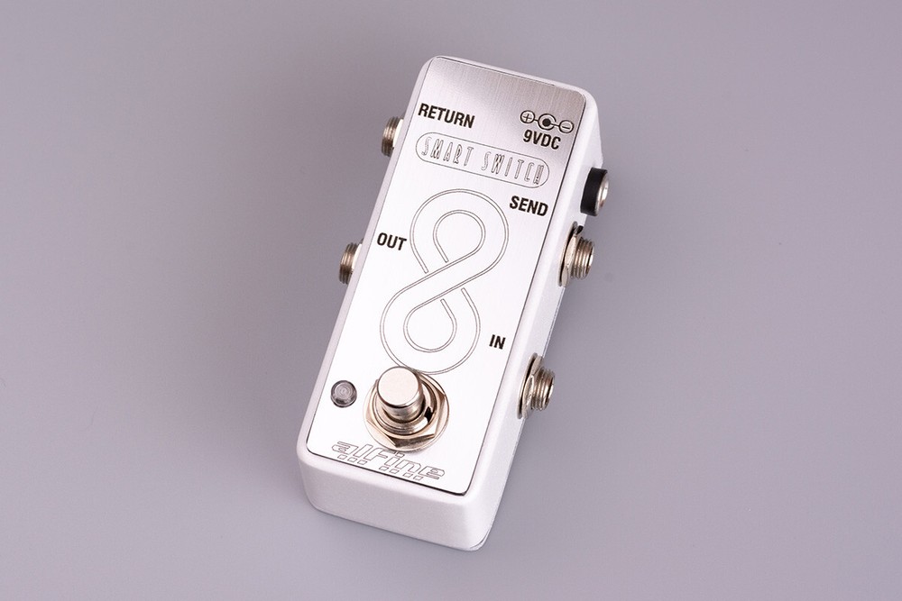 SMART SWITCH LOOPER - True Bypass guitar effects pedal microcontroller based