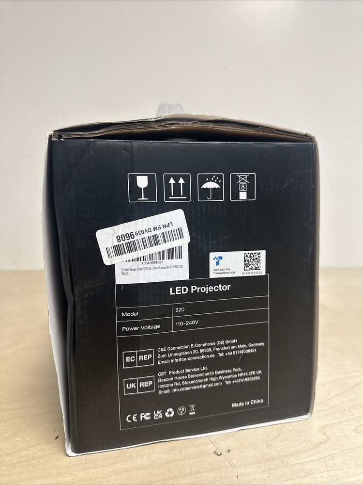 GROVIEW Projector (Damaged Box)