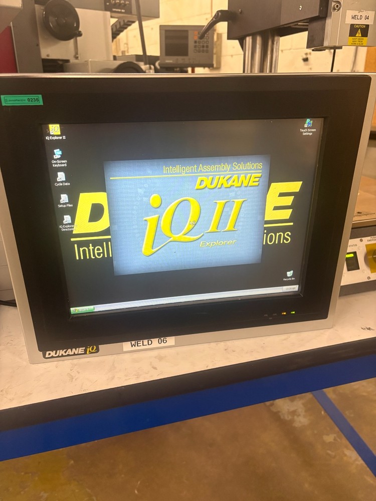Touch Screen Control for a Dukane Ultra Sonic Welder