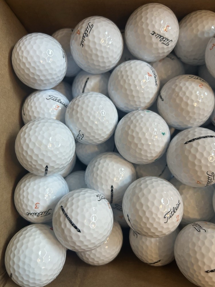 100 Mint Titleist velocity Golf Balls