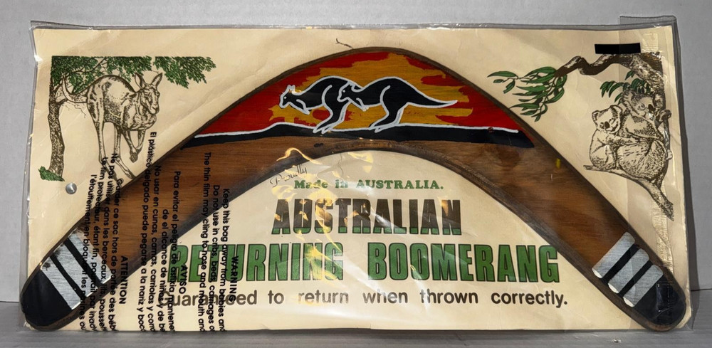 Australian Returning Boomerang