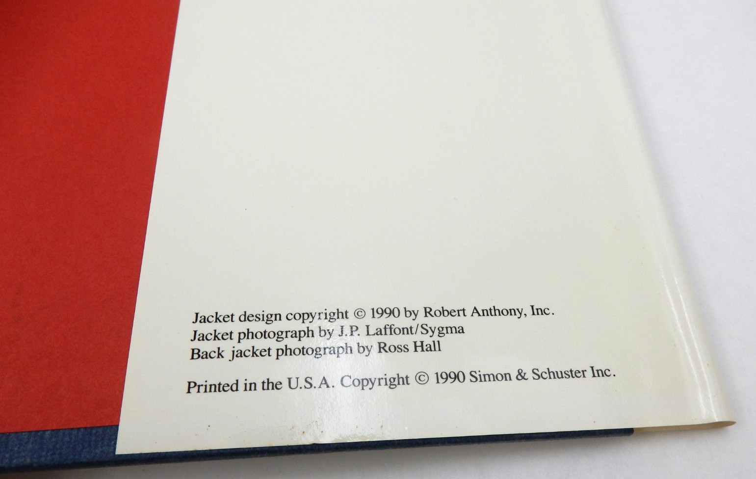 SIGNED PRESIDENT RICHARD NIXON HARDCOVER BOOK IN THE ARENA 1990 SIMON & SCHUSTER