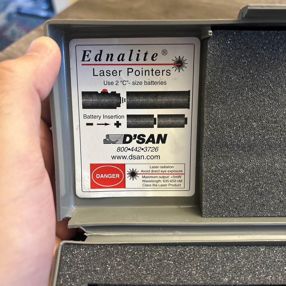 DSAN Ednalite Laser Pointer Works