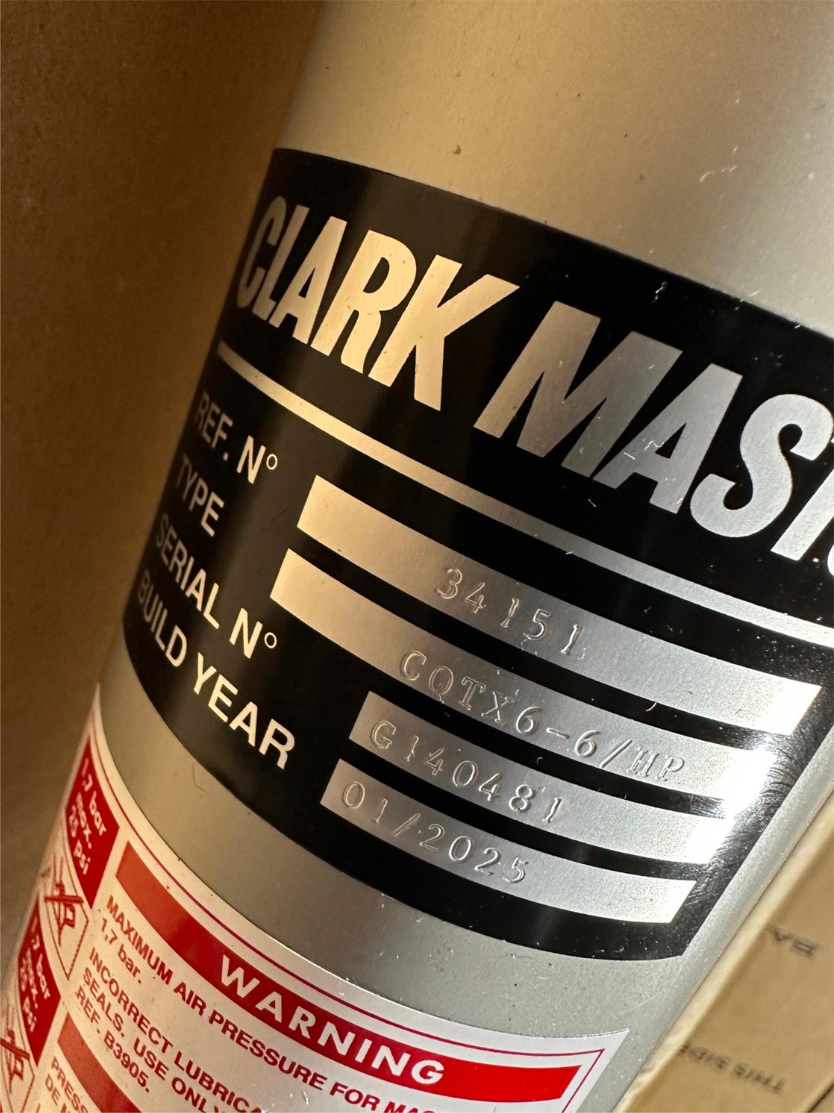 NEW Clark Masts CQTX6-6/HP QT Series Lightweight Telescopic Mast 3.5" Base Tube