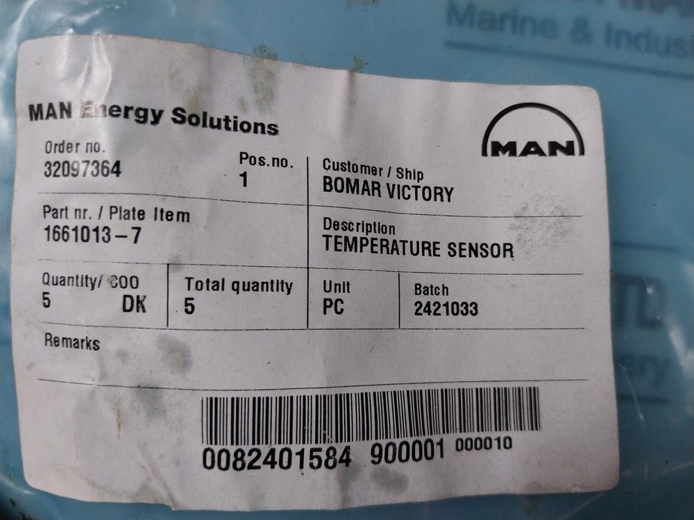 Senmatic Type-MK Temperature Sensor 1156-072