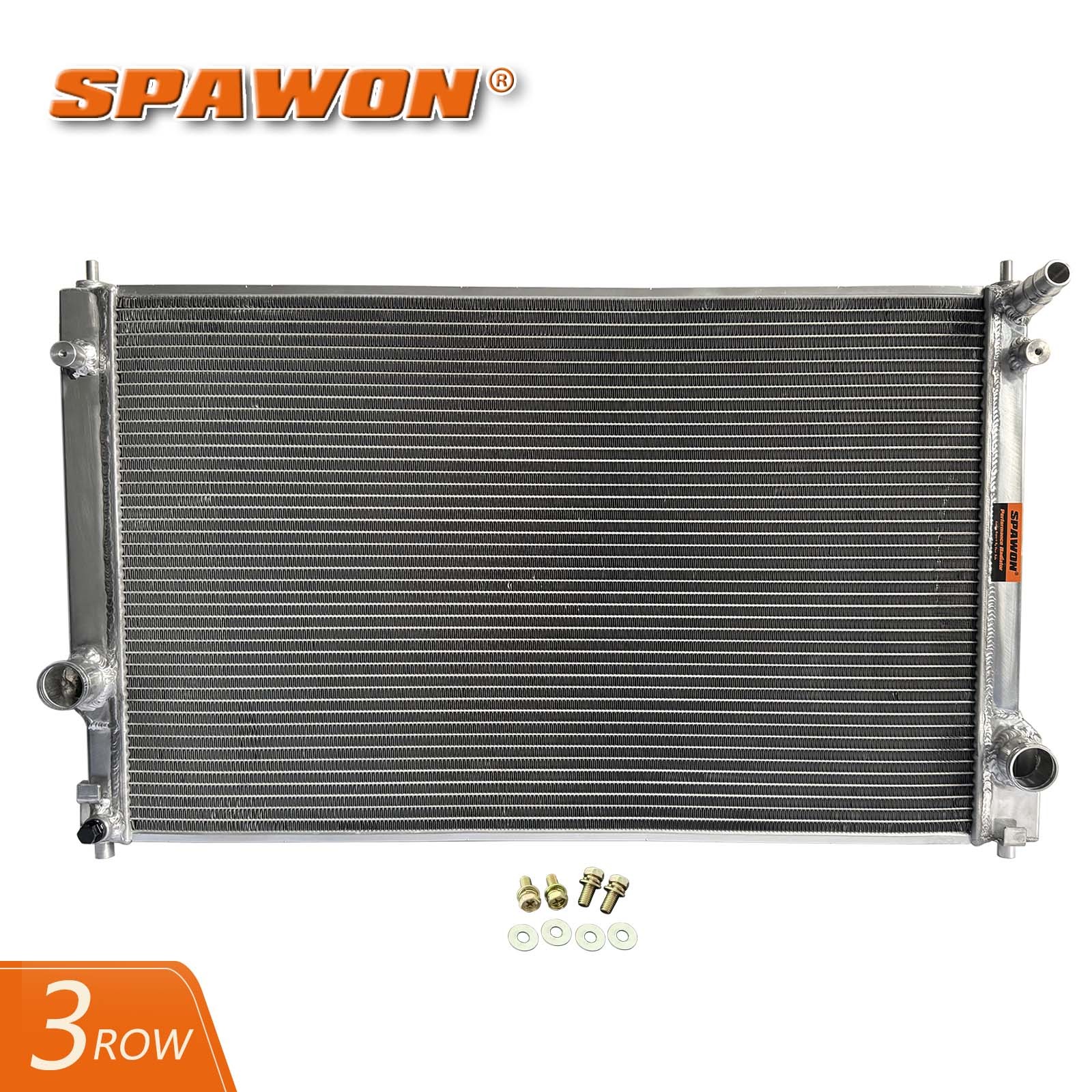 3 Row Radiator For 2018-2024 Toyota RAV4 Venza Avalon Camry 2.5L 3.5L MT 13670
