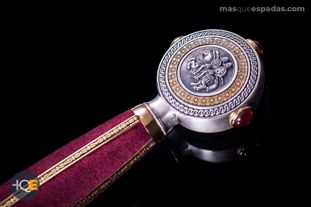 Damasquinada Templar Sword