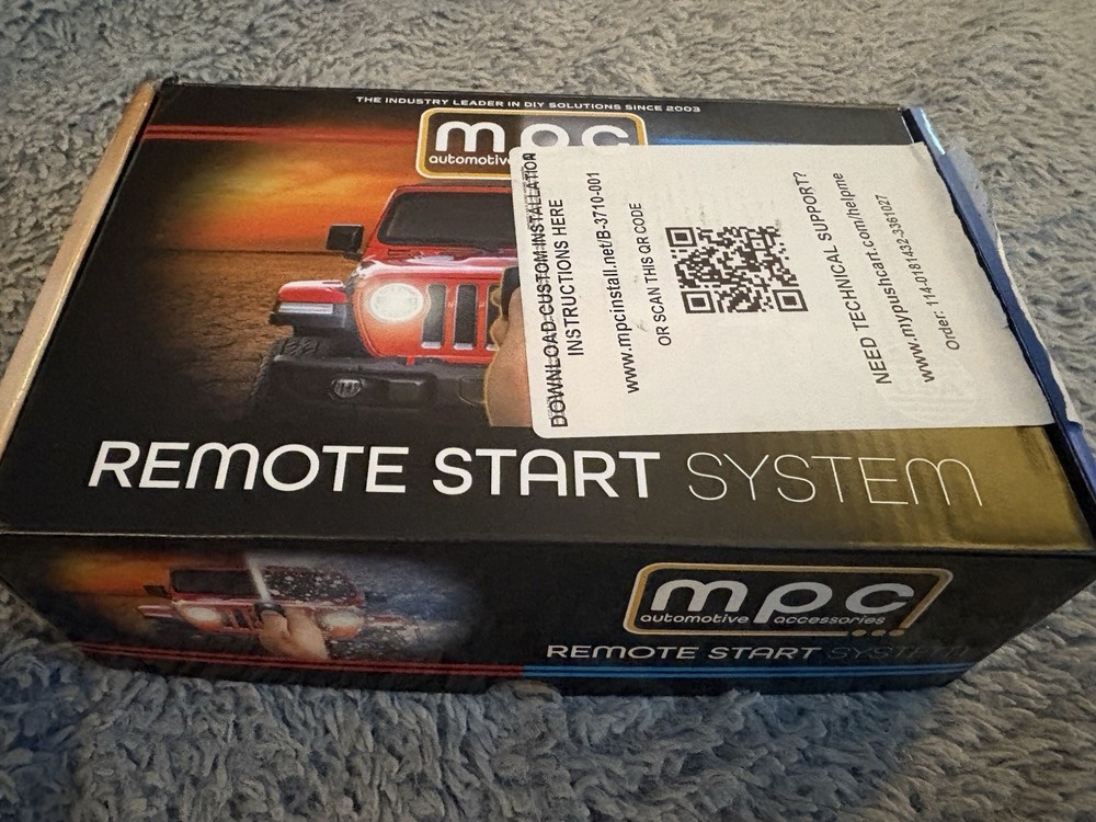 MPC Remote Start Model B-3710-001