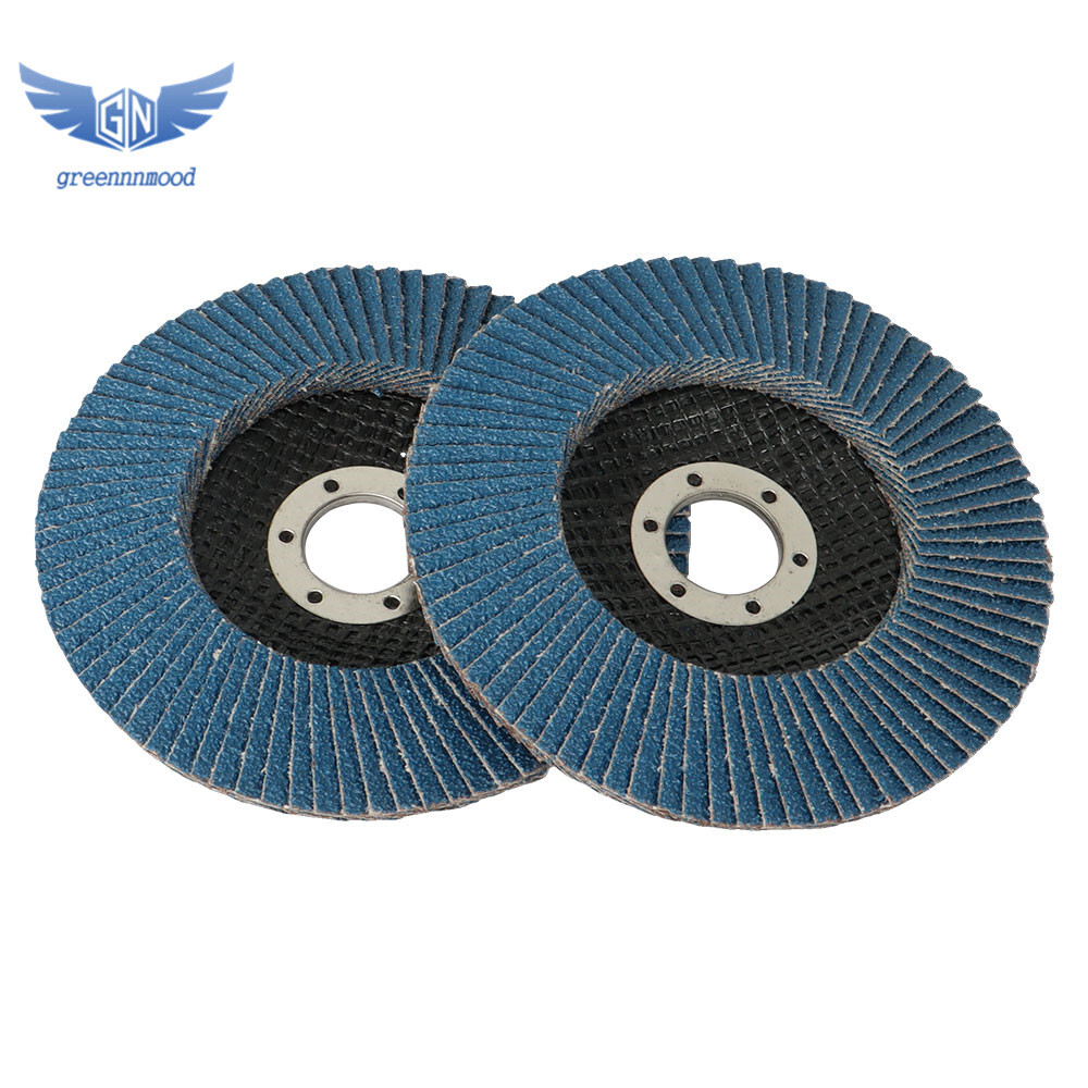 10Pcs 5" Premium Zirconia Flap Disc 40Grit Wheel Angle Grinder Sanding Disk