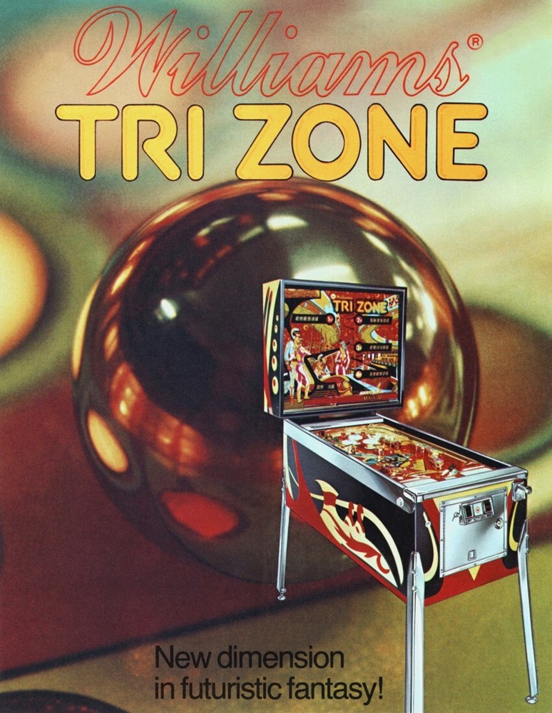 1979 Williams Tri Zone Pinball Machine Rubber Ring Kit